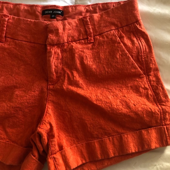 dear john shorts size 29